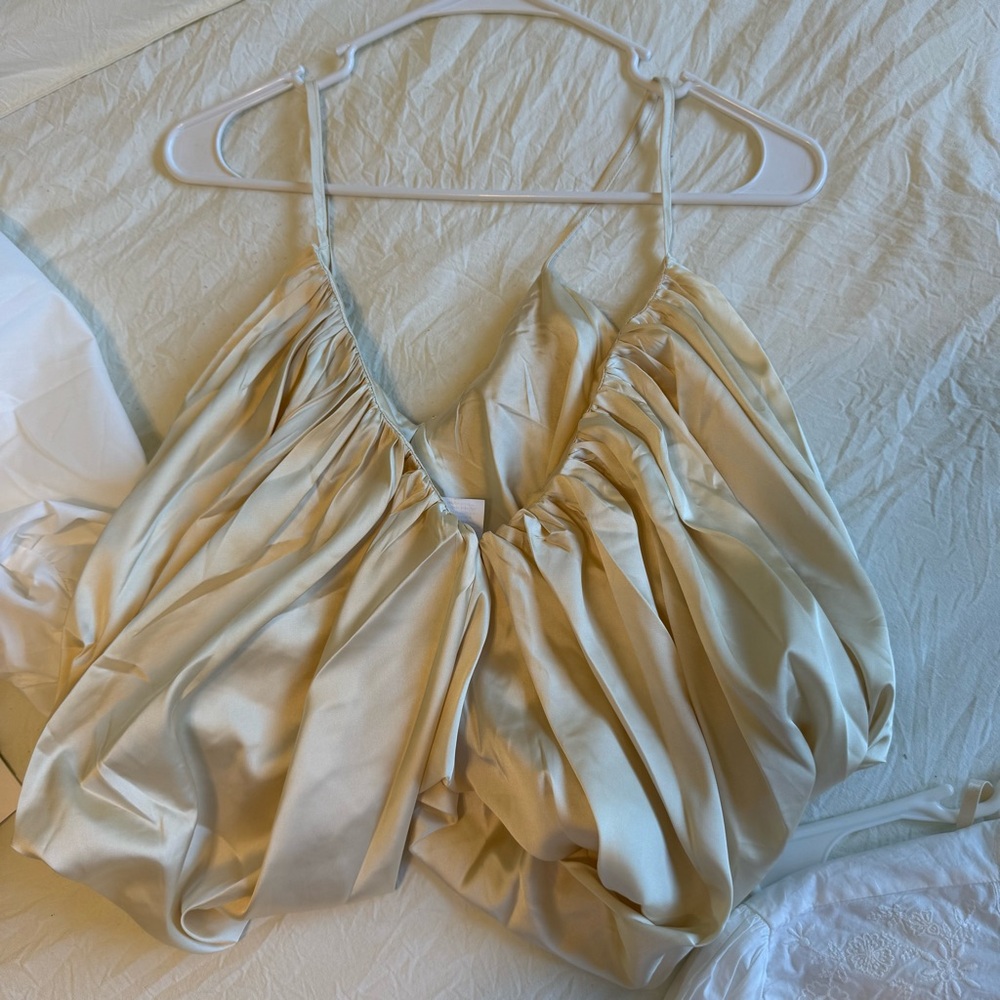 Satin top